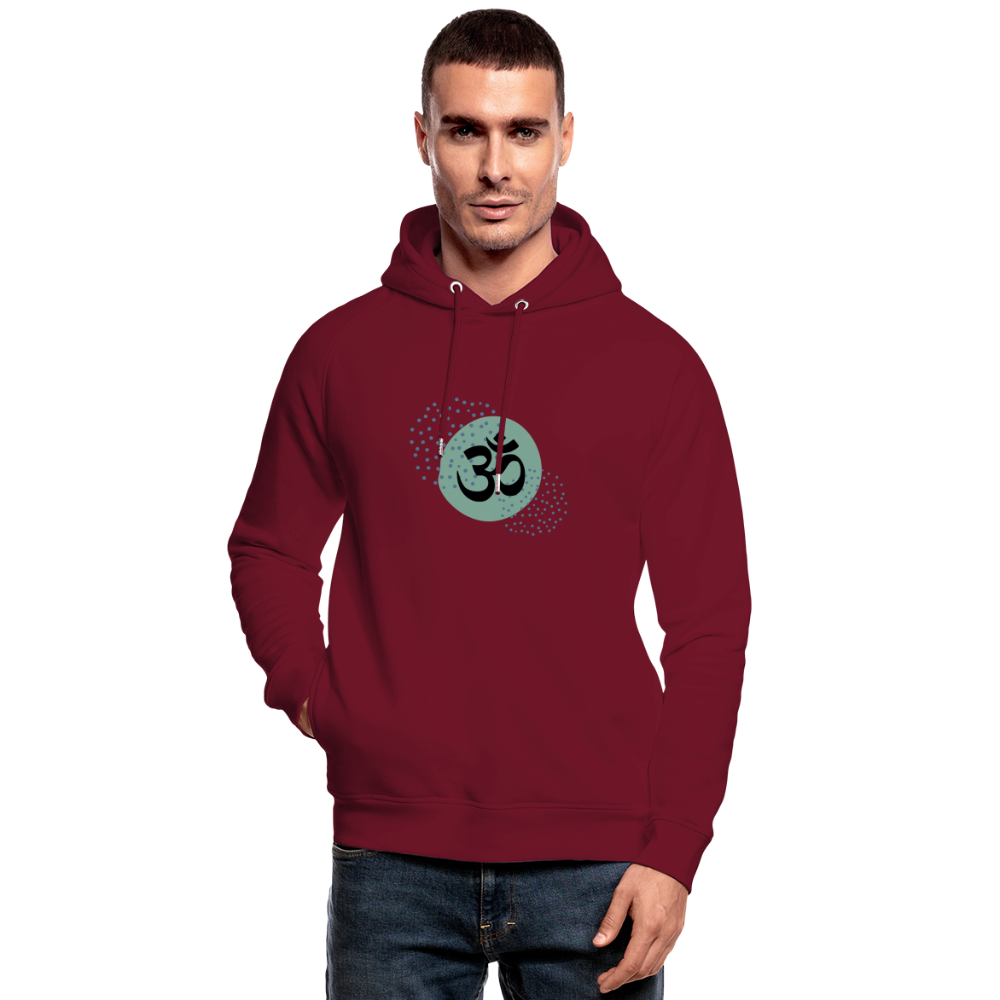 Unisex Bio-Hoodie von Stanley & Stella - Yoga - Burgunderrot