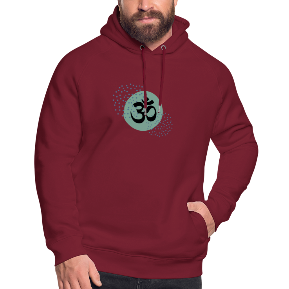 Unisex Bio-Hoodie von Stanley & Stella - Yoga - Burgunderrot