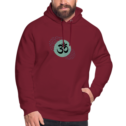 Unisex Bio-Hoodie von Stanley & Stella - Yoga - Burgunderrot