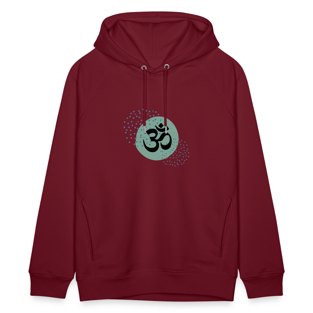 Unisex Bio-Hoodie von Stanley & Stella - Yoga - Burgunderrot