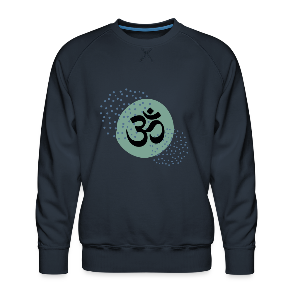 Männer Premium Pullover - Yoga - Navy