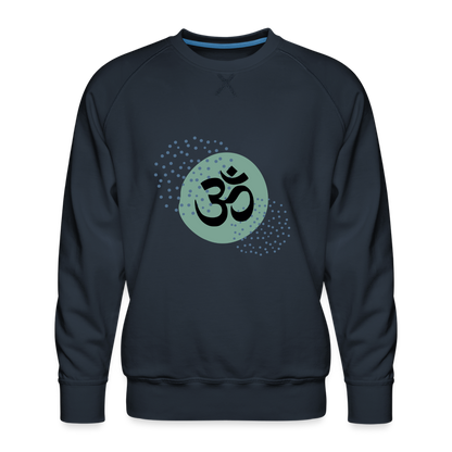 Männer Premium Pullover - Yoga - Navy