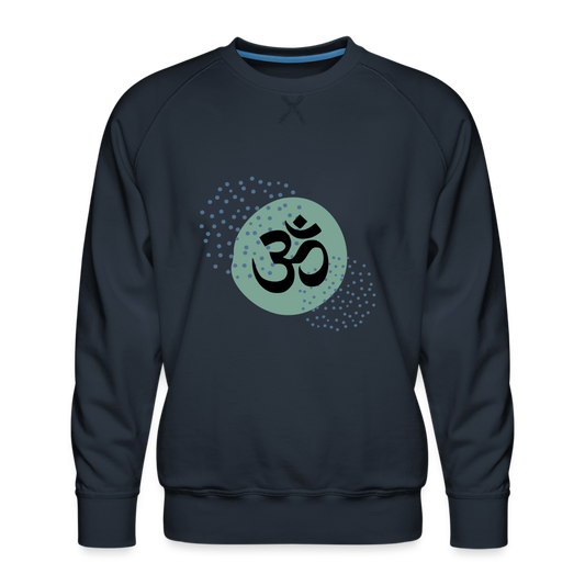 Männer Premium Pullover - Yoga - Navy