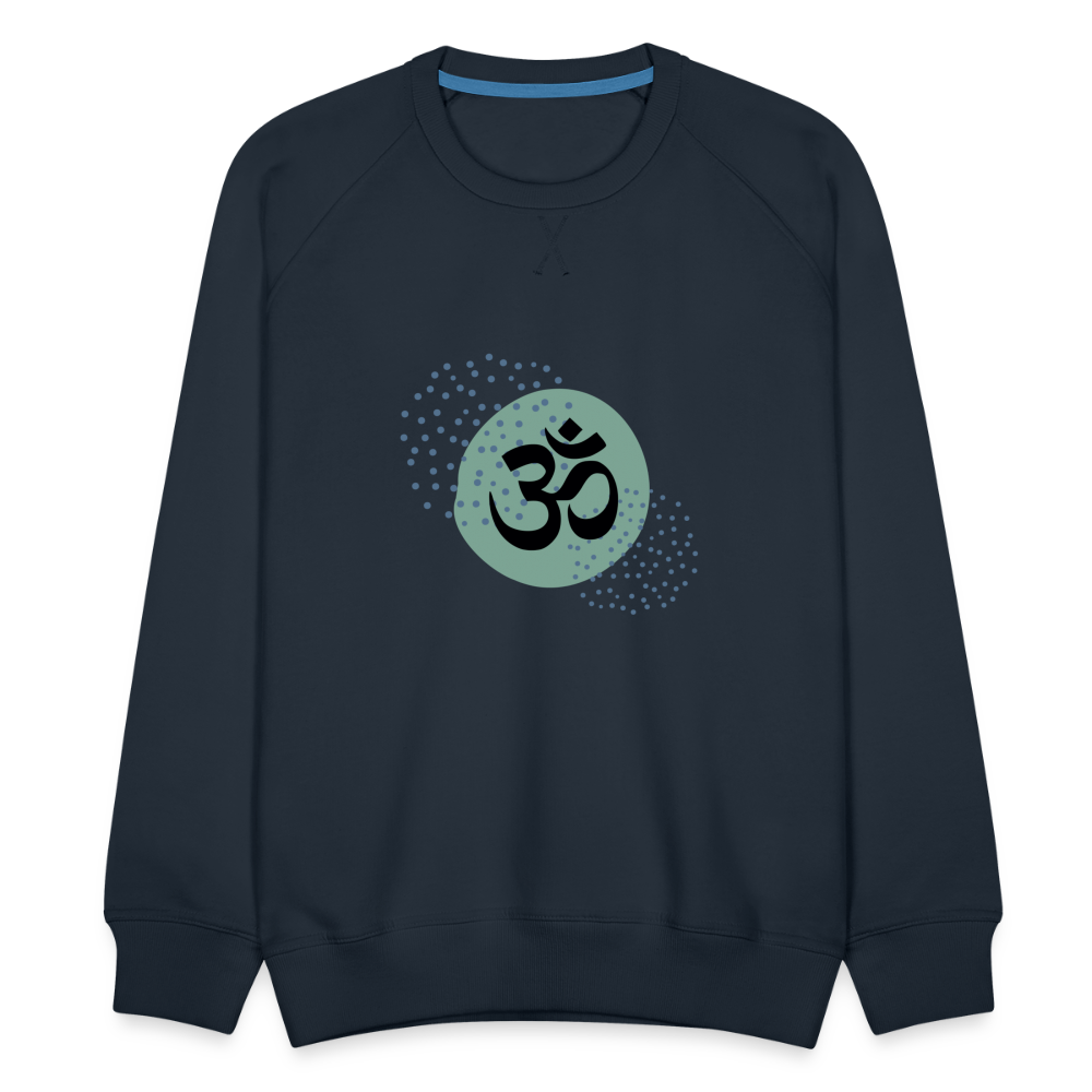 Männer Premium Pullover - Yoga - Navy