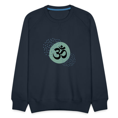 Männer Premium Pullover - Yoga - Navy