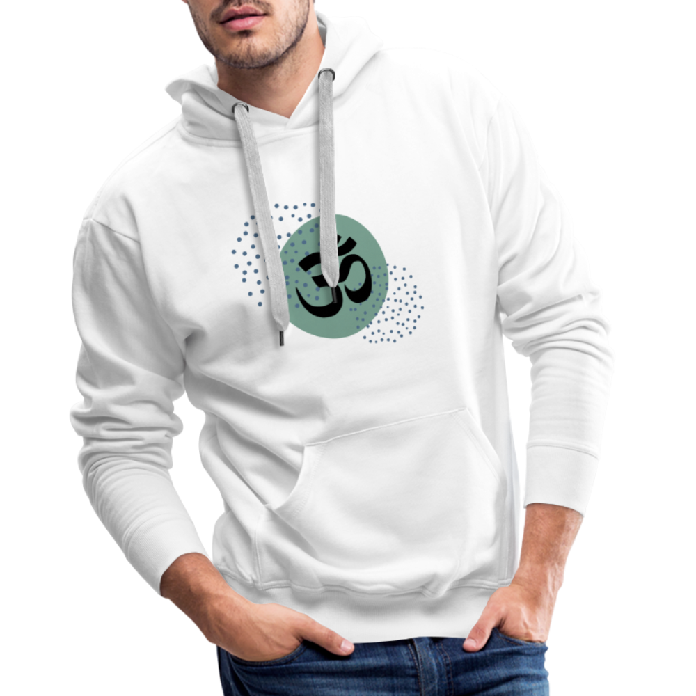 Men’s Premium Hoodie - Yoga - weiß