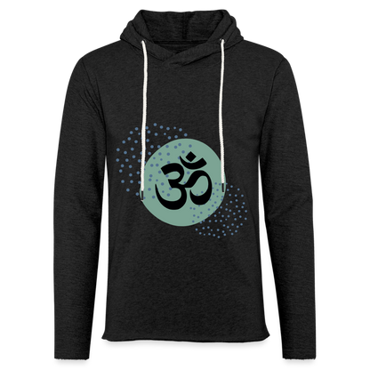 Leichtes Kapuzensweatshirt Unisex - Yoga - Anthrazit