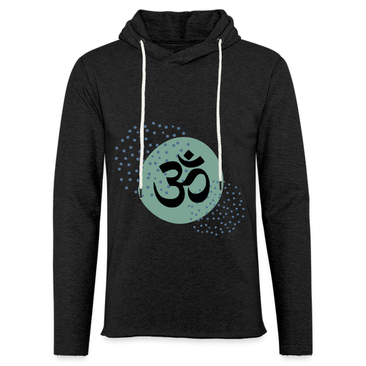 Leichtes Kapuzensweatshirt Unisex - Yoga - Anthrazit