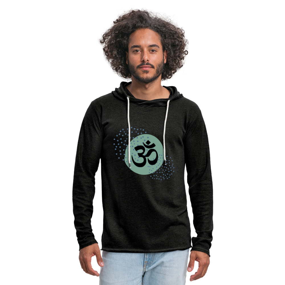 Leichtes Kapuzensweatshirt Unisex - Yoga - Anthrazit