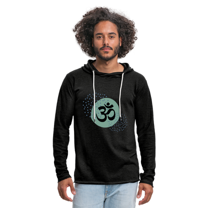 Leichtes Kapuzensweatshirt Unisex - Yoga - Anthrazit