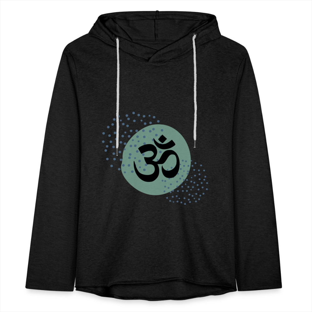 Leichtes Kapuzensweatshirt Unisex - Yoga - Anthrazit