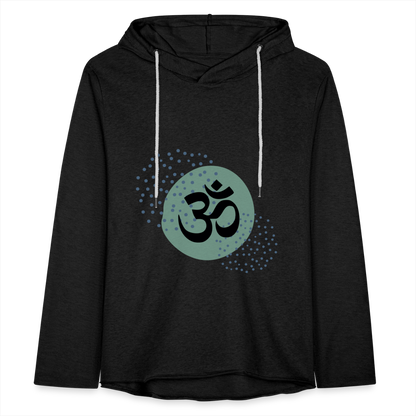 Leichtes Kapuzensweatshirt Unisex - Yoga - Anthrazit