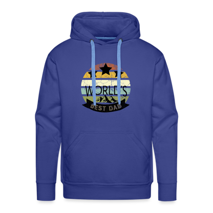 Men’s Premium Hoodie - Best Dad - Königsblau