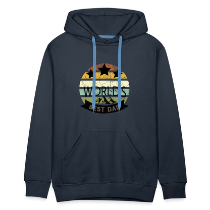 Men’s Premium Hoodie - Best Dad - Navy