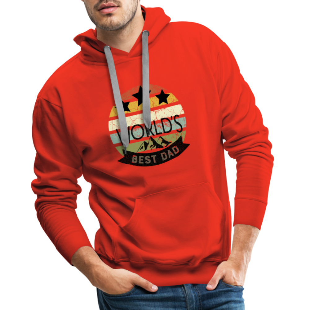 Men’s Premium Hoodie - Best Dad - Rot