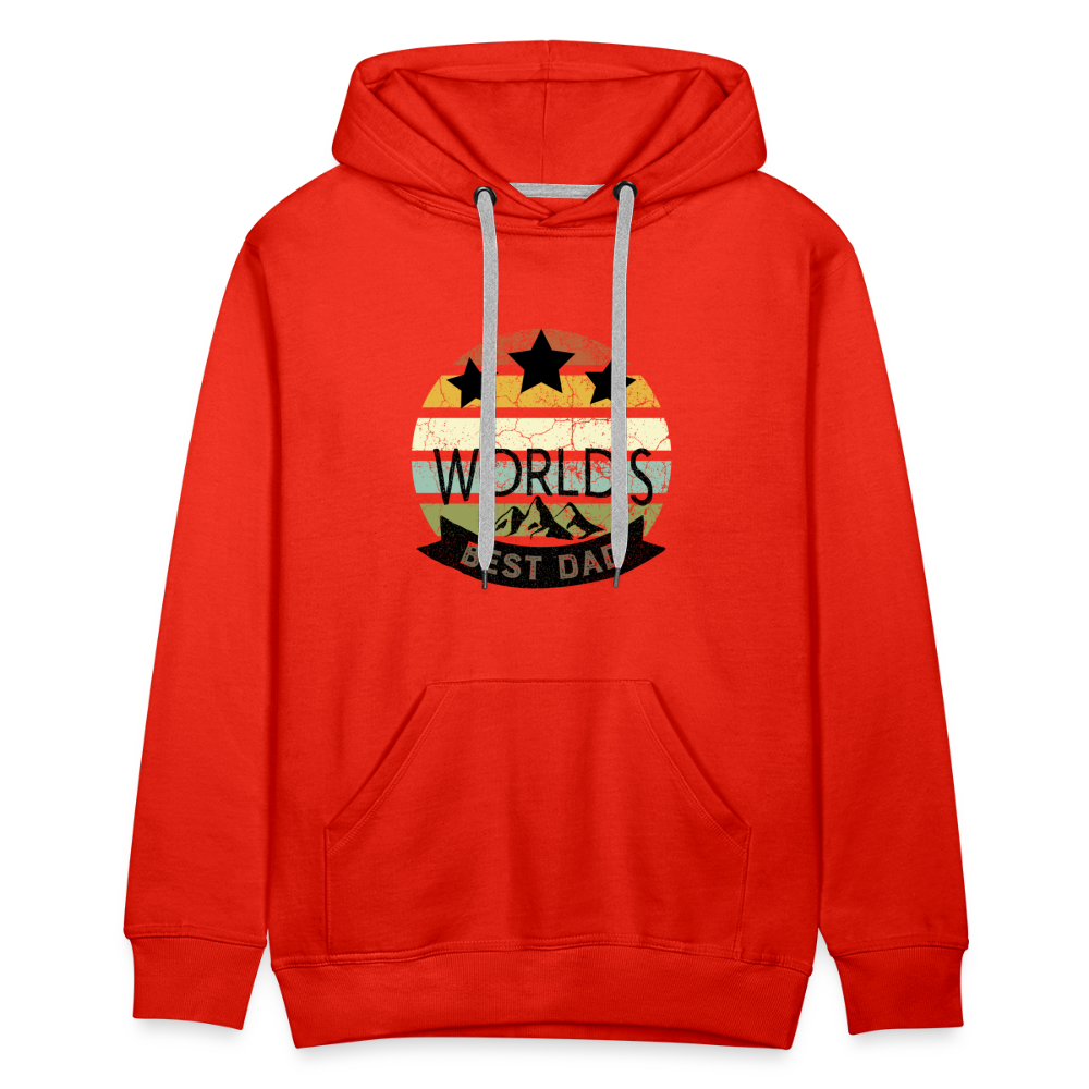 Men’s Premium Hoodie - Best Dad - Rot