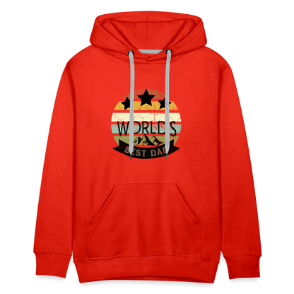 Men’s Premium Hoodie - Best Dad - Rot