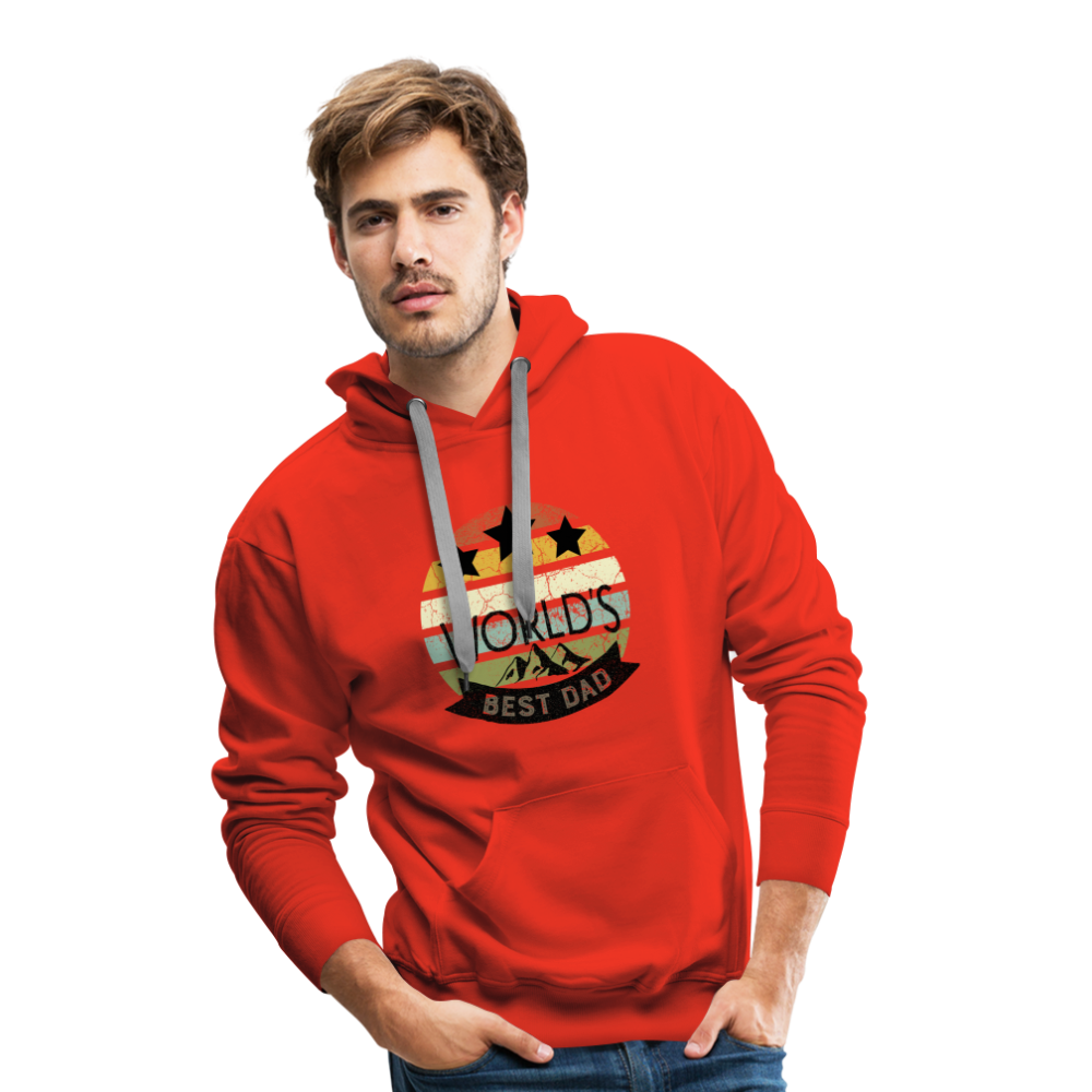 Men’s Premium Hoodie - Best Dad - Rot