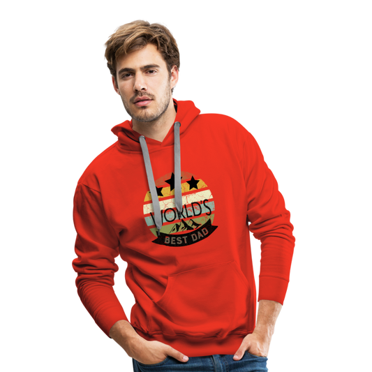 Men’s Premium Hoodie - Best Dad - Rot