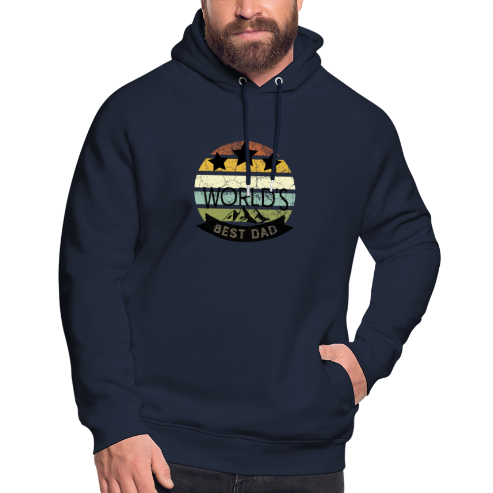 Unisex Bio-Hoodie von Stanley & Stella - Best Dad - Navy