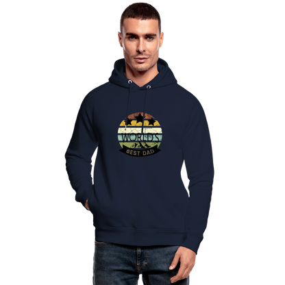 Unisex Bio-Hoodie von Stanley & Stella - Best Dad - Navy