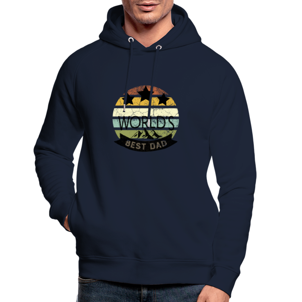 Unisex Bio-Hoodie von Stanley & Stella - Best Dad - Navy