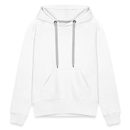 Frauen Premium Hoodie - LGBT Streifen - weiß