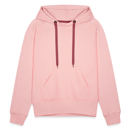 Frauen Premium Hoodie - LGBT Streifen - Kristallrosa