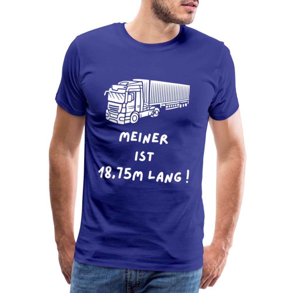 Männer Premium T-Shirt - Lkw Länge - Königsblau