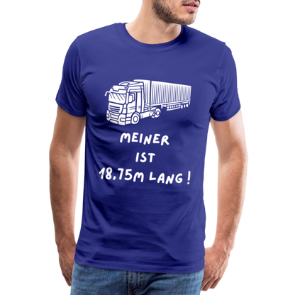 Männer Premium T-Shirt - Lkw Länge - Königsblau