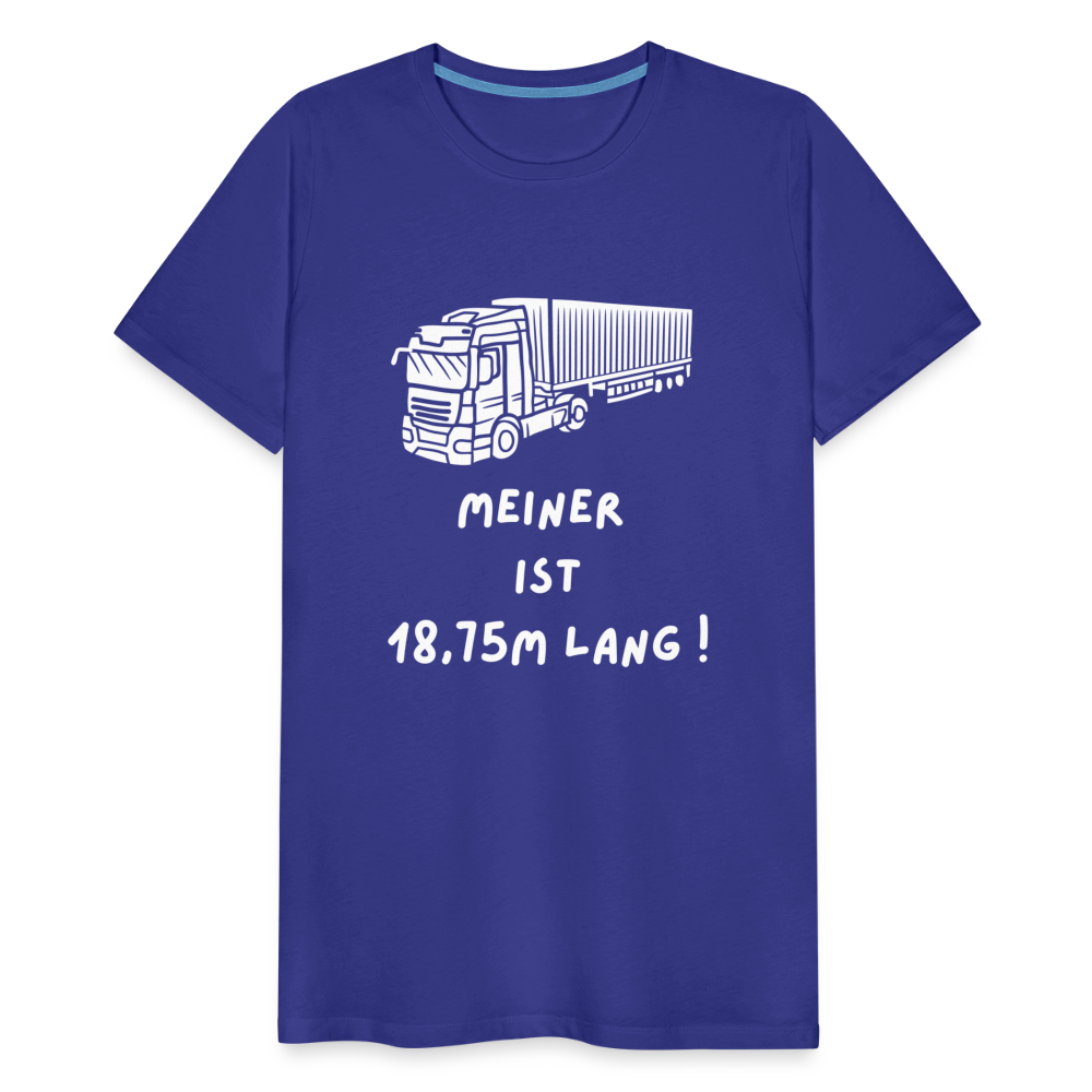 Männer Premium T-Shirt - Lkw Länge - Königsblau