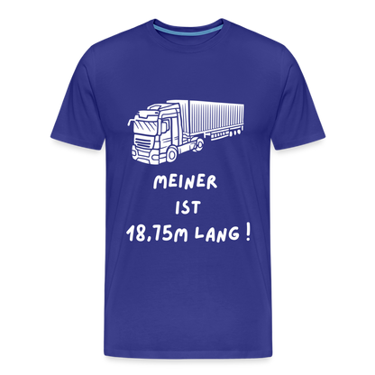 Männer Premium T-Shirt - Lkw Länge - Königsblau