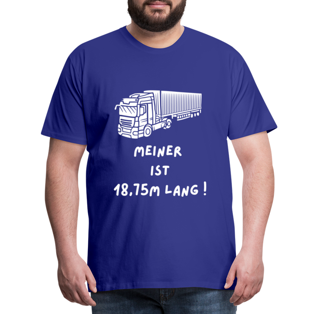 Männer Premium T-Shirt - Lkw Länge - Königsblau