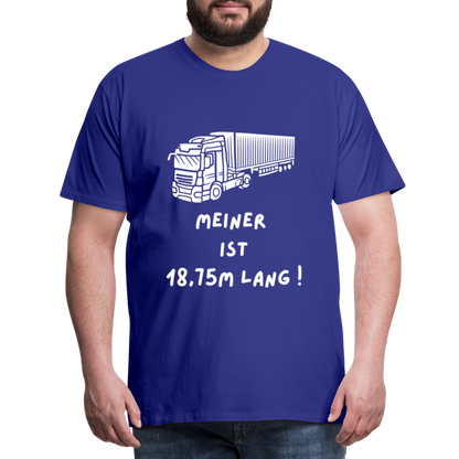 Männer Premium T-Shirt - Lkw Länge - Königsblau