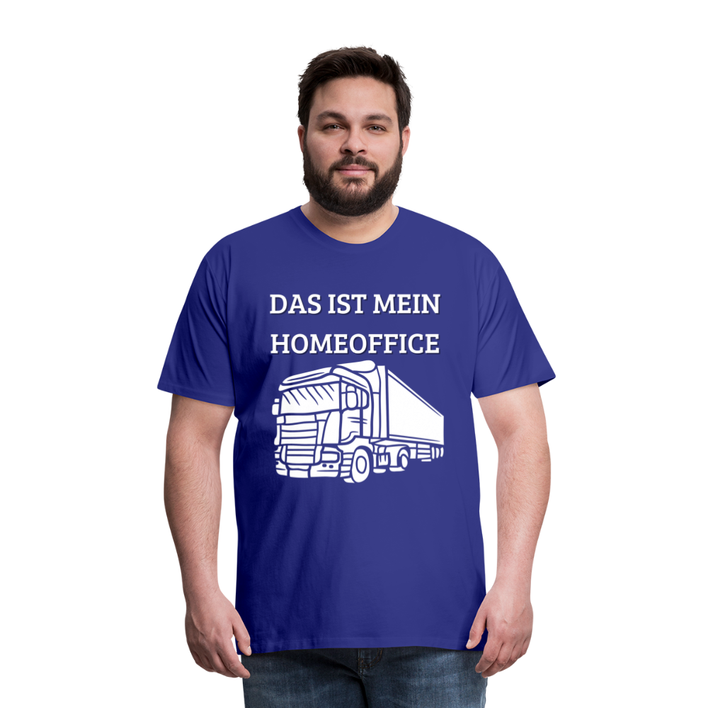 Männer Premium T-Shirt - LKW Homeoffice - Königsblau