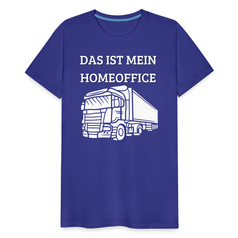 Männer Premium T-Shirt - LKW Homeoffice - Königsblau