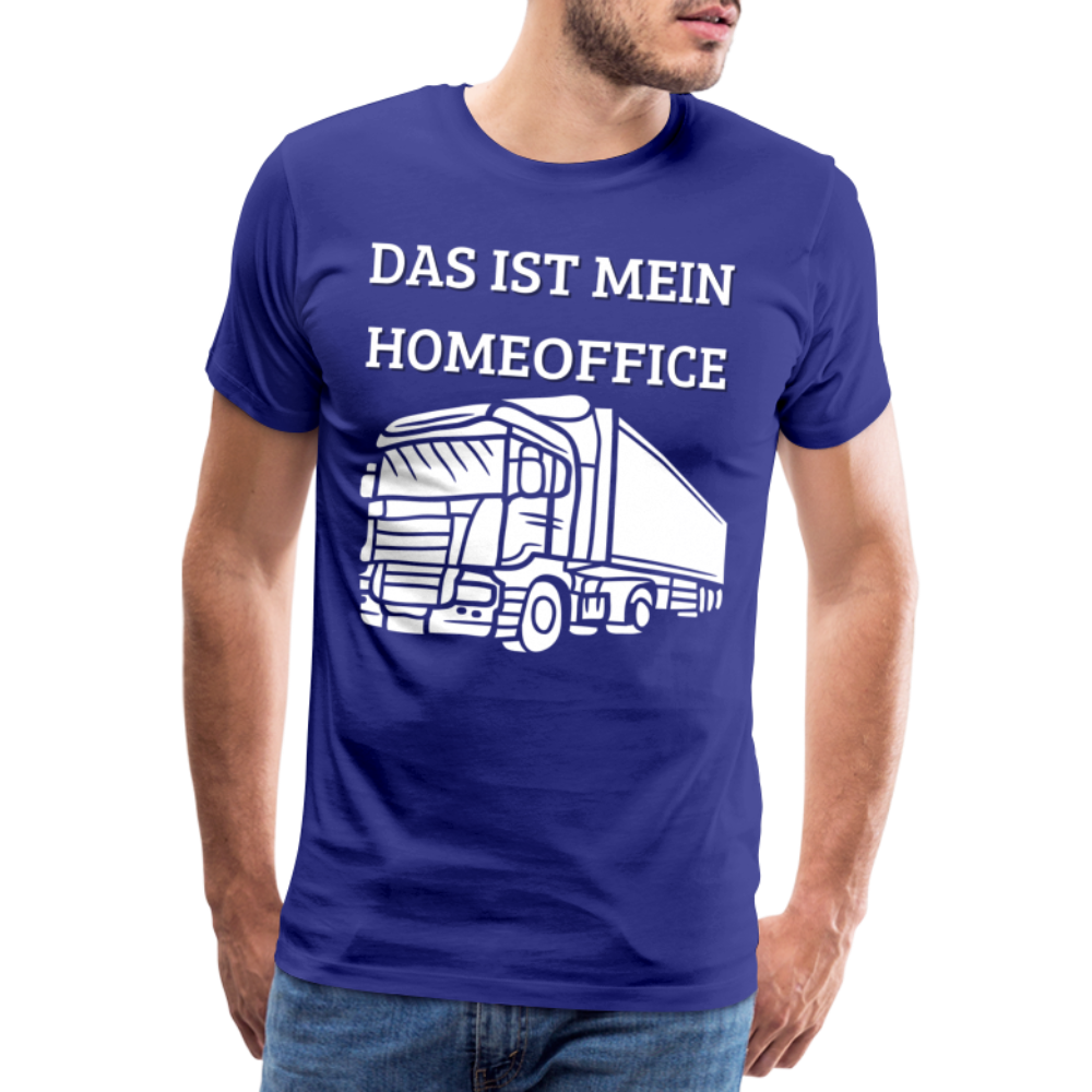 Männer Premium T-Shirt - LKW Homeoffice - Königsblau