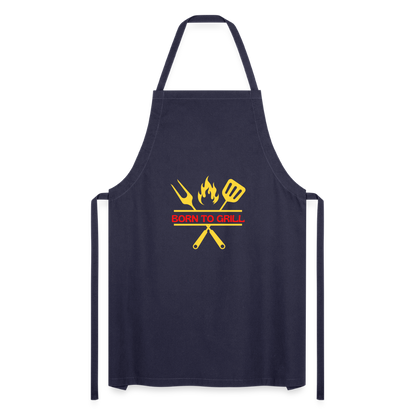 Kochschürze Born to Grill - Navy