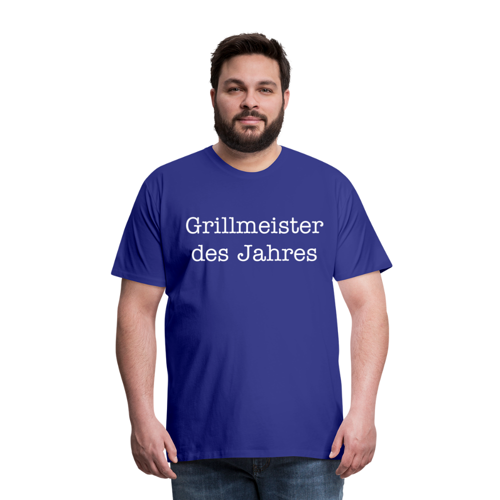 Männer Premium T-Shirt Grillmeister des Jahres - Königsblau