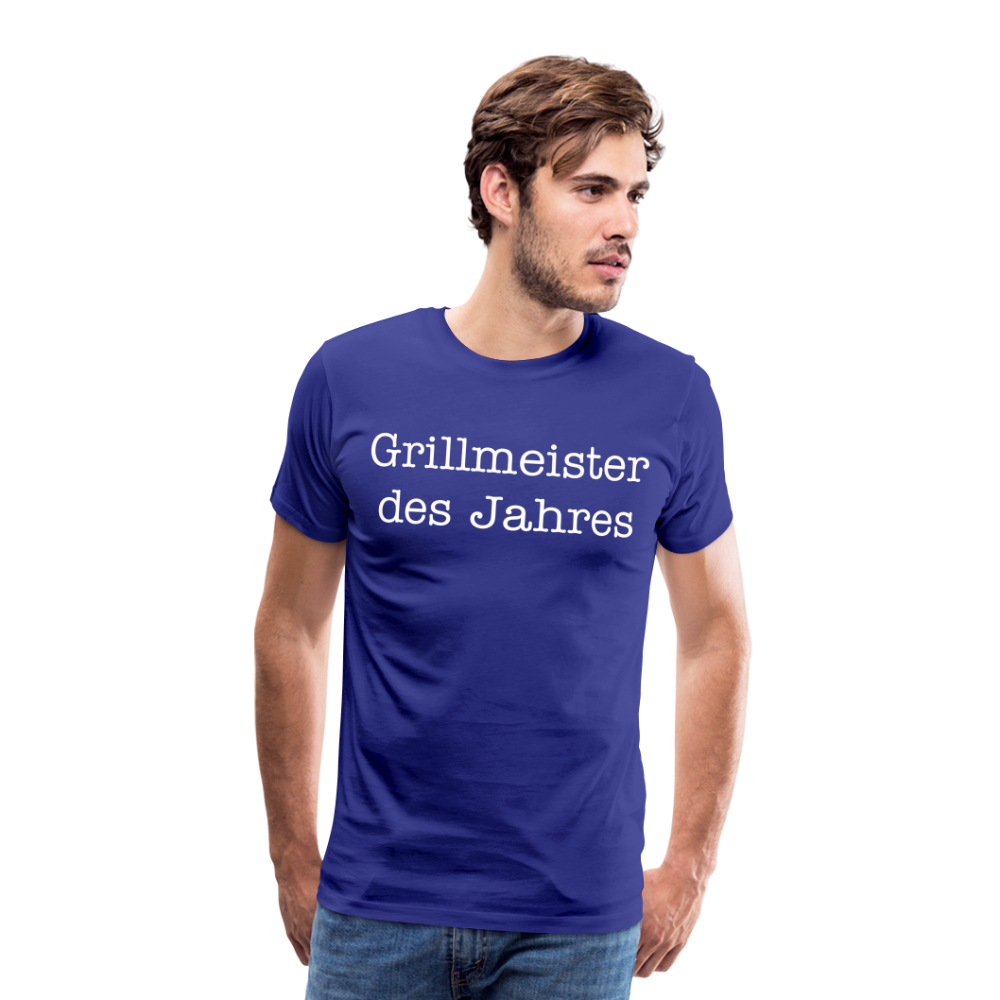 Männer Premium T-Shirt Grillmeister des Jahres - Königsblau