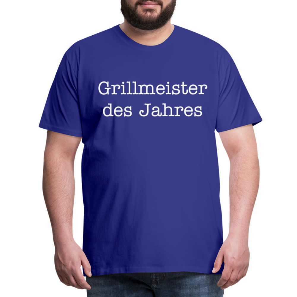 Männer Premium T-Shirt Grillmeister des Jahres - Königsblau