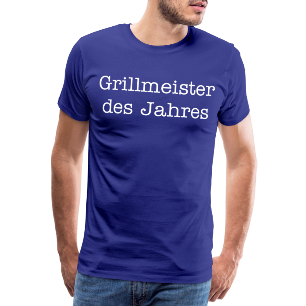 Männer Premium T-Shirt Grillmeister des Jahres - Königsblau