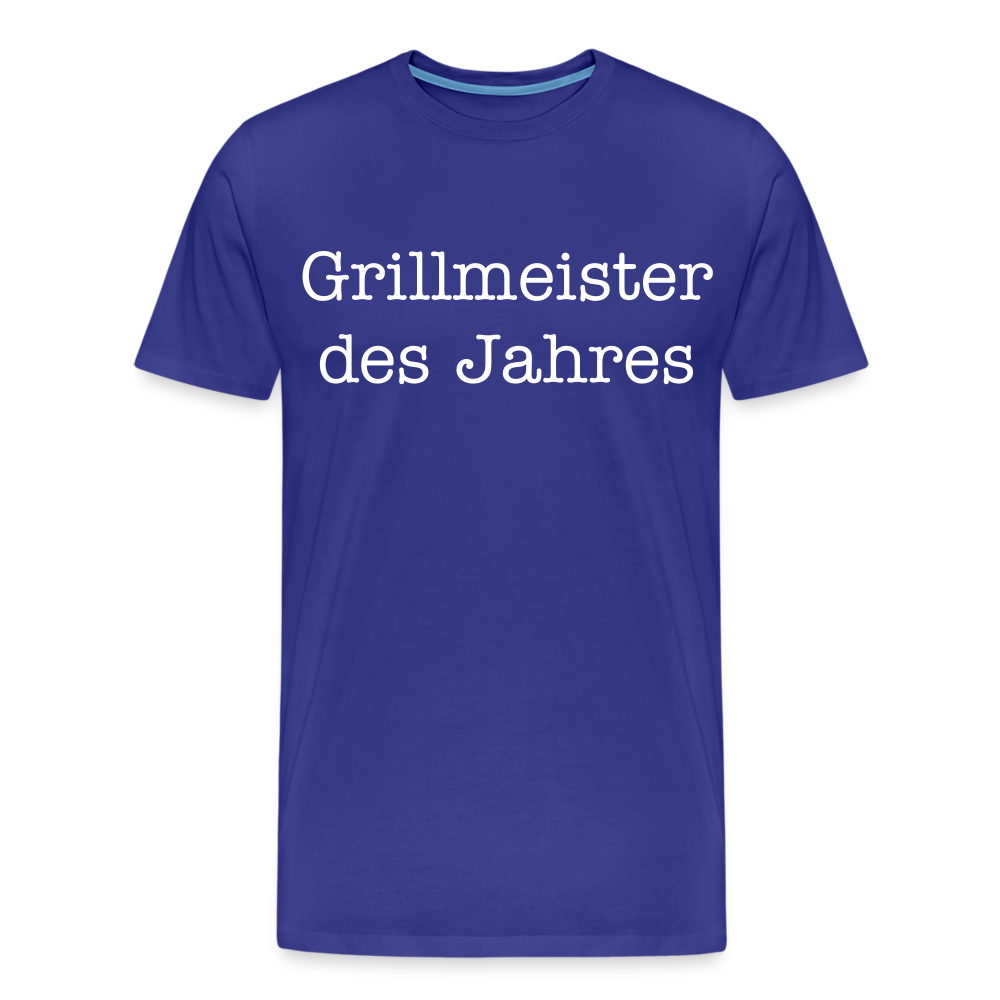 Männer Premium T-Shirt Grillmeister des Jahres - Königsblau