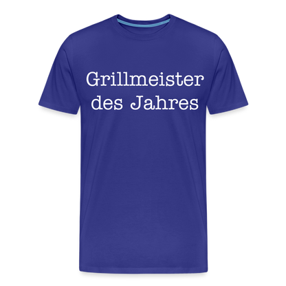 Männer Premium T-Shirt Grillmeister des Jahres - Königsblau