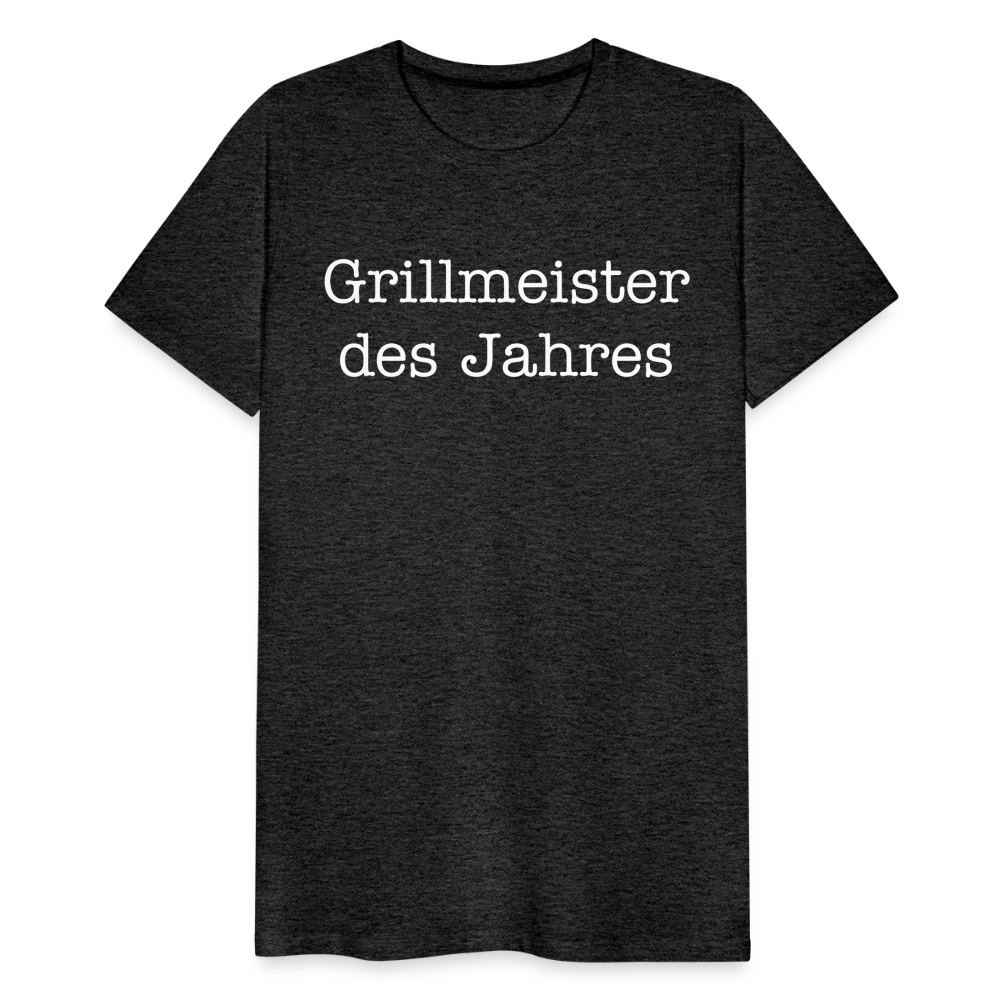 Männer Premium T-Shirt Grillmeister des Jahres - Anthrazit