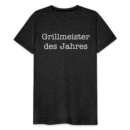 Männer Premium T-Shirt Grillmeister des Jahres - Anthrazit