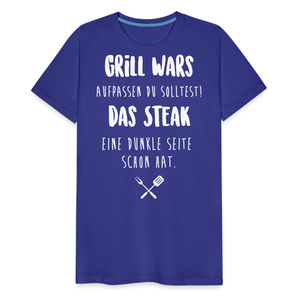 Männer Premium T-Shirt Grill WARS - Königsblau