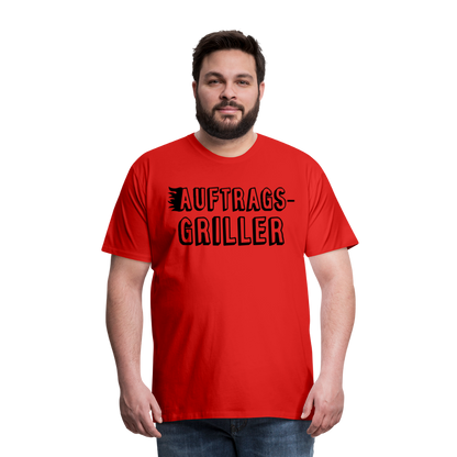 Männer Premium T-Shirt - Auftragsgriller - Rot