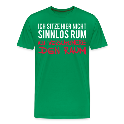 Männer Premium T-Shirt Ich sitze hier - Kelly Green