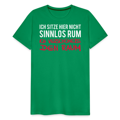 Männer Premium T-Shirt Ich sitze hier - Kelly Green